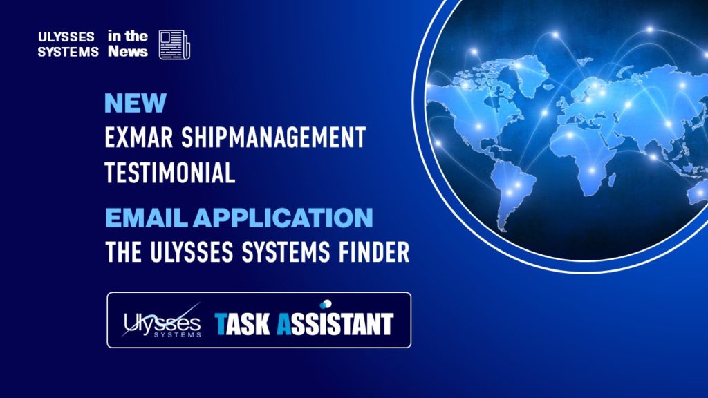 The Ulysses Finder Testimonial by Exmar Shipmanagement